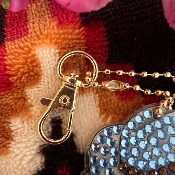 ❤️ Southwestern Diamond Art Cowboy Boot Sunflower Keychain or Purse Charm - Picture 4 of 4